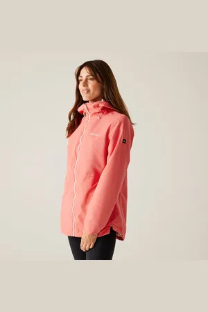 Regatta Hamara IV Wasserdichte Jacke für Damen Rosa, Größe: 38