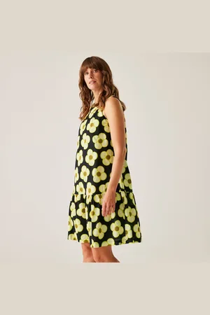 Regatta Orla Kiely Summer II ärmelloses Sommerkleid , Größe: 46
