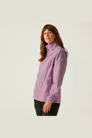 Regatta Corinne IV Leichte, Wasserdichte Walkingjacke für Damen Rosa, Größe: 52
