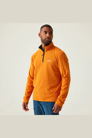 Regatta Thompson Leichtes Fleece mit Halblangem Reißverschluss für Herren Orangenrot, Größe: 3XL