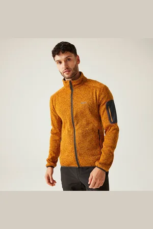 Regatta Newhill Fleece mit Durchgehendem Reißverschluss für Herren Orangenrot, Größe: XL