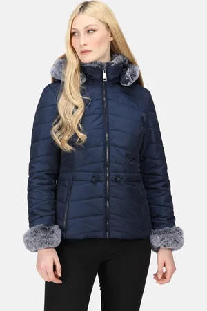 Regatta Willabella Damenjacke mit Pelzbesatz , Größe: 40
