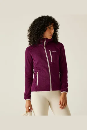 Regatta Newhill II Fleece mit Kapuze für Damen Rosa, Größe: 38