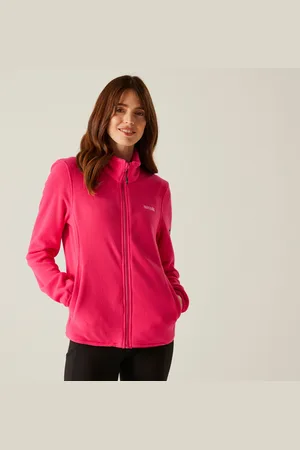 Regatta Clemance IV Fleece mit Durchgehendem Reißverschluss für Damen Rosa, Größe: 36