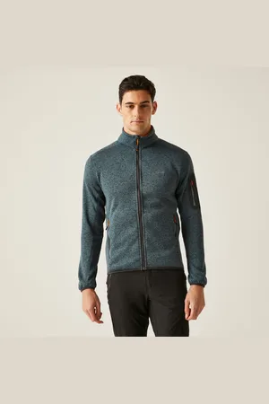 Regatta Newhill Fleece mit Durchgehendem Reißverschluss für Herren Mattgrau, Größe: 3XL