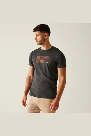 Regatta Breezed V T-shirt für Herren Dunkelgrau, Größe: 5XL
