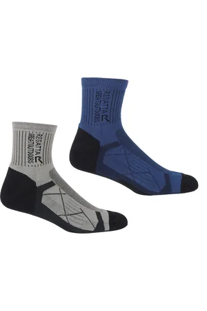 Regatta Active Outdoor-socken, 2er-Pack für Herren Marine, Größe: 43-47