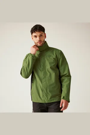 Regatta Matt II Wasserdichte Jacke für Herren Olivgrün, Größe: XXL