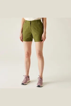 Regatta Xanthi Lässige Shorts für Damen Olivgrün, Größe: 38