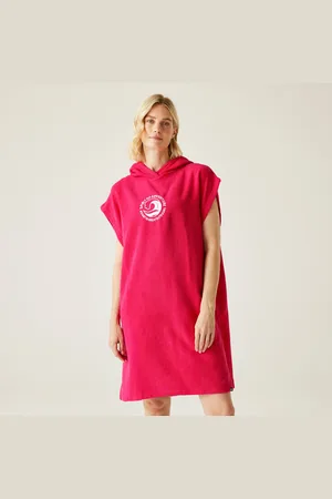 Regatta Frottee-bademantel für Erwachsene Rosa, Größe: S/M