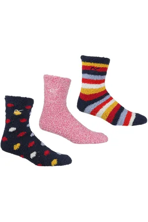 Regatta Kuschelige Lounge-socken, 3er-Pack für Damen Marine, Größe: 39-42