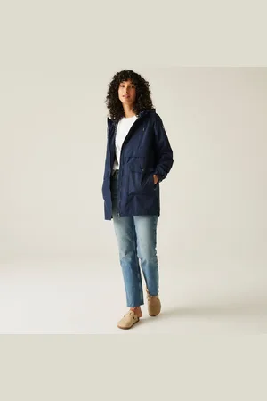 Regatta Navaeh Wasserdichte Jacke für Damen Marineblau, Größe: 38