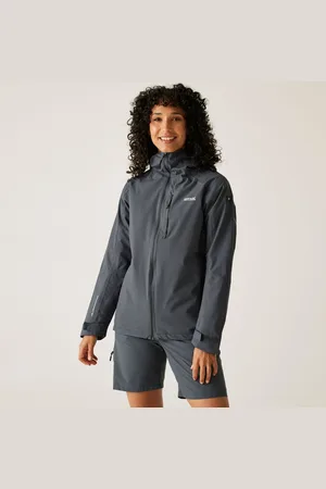 Regatta Birchdale II Wasserdichte Jacke für Damen Schiefergrau, Größe: 38