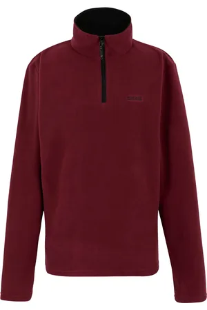 Regatta Thompson Leichtes Fleece mit Halblangem Reißverschluss für Herren Burgund, Größe: XXL