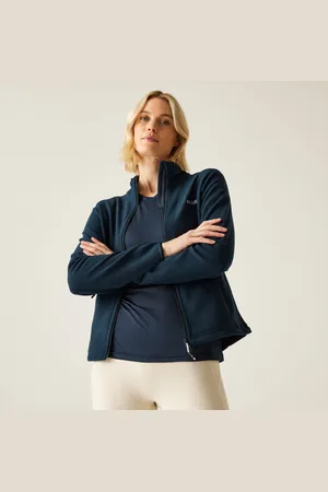Regatta Floreo IV Fleece mit Durchgehendem Reißverschluss für Damen Marine, Größe: 46