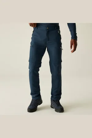 Regatta Leesville III Zip-off-wanderhose für Herren Dunkelblau, Größe: 54 Lang