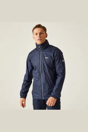 Regatta Lyle IV Leichte, Wasserdichte Walkingjacke für Herren Marine, Größe: XXL
