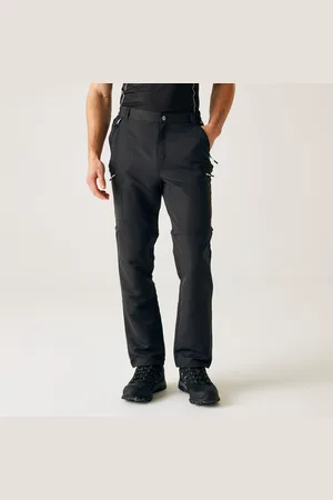 Regatta Leesville III Zip-off-wanderhose für Herren Dunkelgrau, Größe: 56 Reg