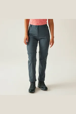 Regatta Travel Light II Verstaubare Zip-off-hose für Damen Schiefergrau, Größe: 42 Reg