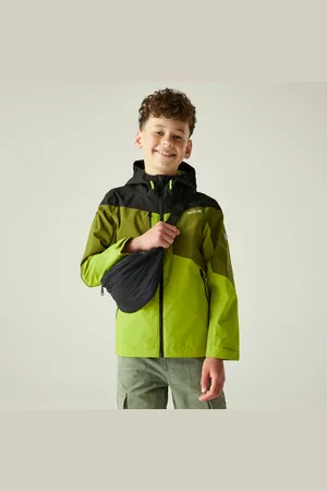 Regatta Highton VI Wasserdichte Jacke für Kinder , Größe: 5-6 Jr.