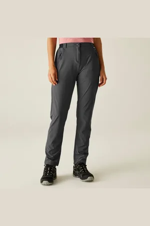 Regatta Insektenabweisende Packaway Hose für Damen Schiefergrau, Größe: 46 Reg
