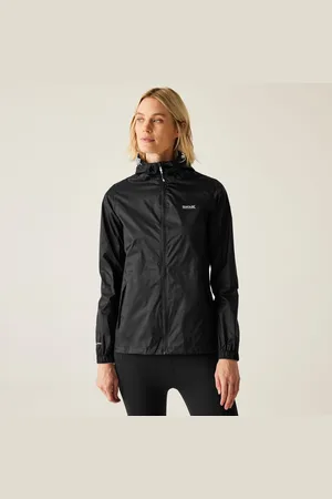 Regatta Pack It III Leichte, Wasserdichte Walkingjacke für Damen , Größe: 46