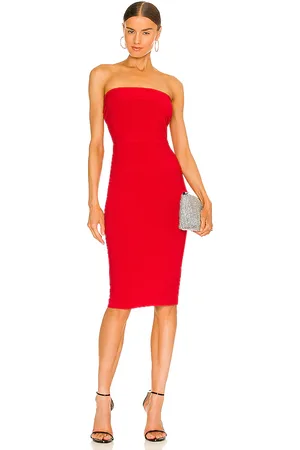Norma Kamali TRÄGERLOSES MIDIKLEID in . Size M, S, XL, XS.