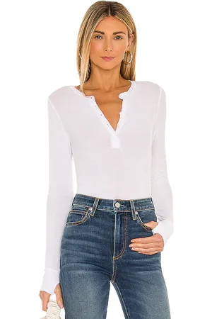 Michael Lauren LANGÄRMELIGES HENLEY-SHIRT VANCE in . Size M, S, XL, XS.
