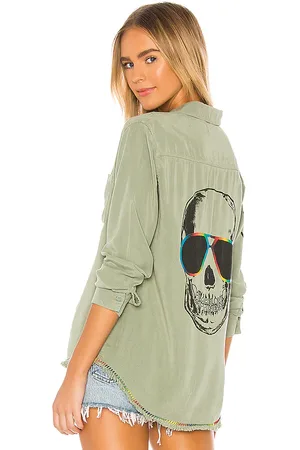 LAUREN MOSHI OBERTEILE MIT KNOPFVERSCHLUSS SLOAN in . Size XL.