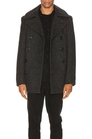 Schott NYC CABANJACKE SLIM FIT in Black, Gray. Size S, XL/1X.