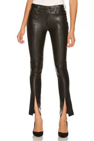 Hudson Barbara Faux Leather High Waist Straight Ankle in . Size XS, 24, 25, 26, 27, 28, 29, 30, 31, S, M, L.