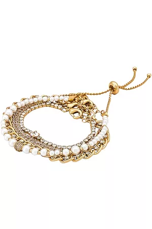 Ettika Chain Bracelet Set in .