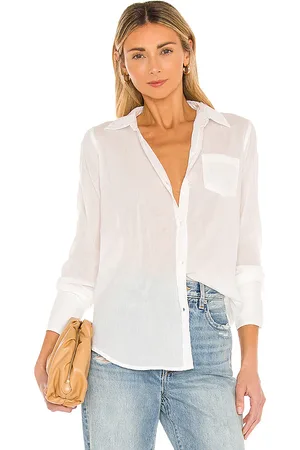 NILI LOTAN OBERTEILE MIT KNOPFVERSCHLUSS COTTON in . Size XS.