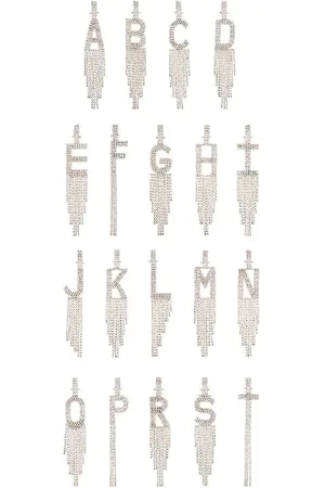 Retrofete OHRRINGE ALPHABET in . Size N, O, T.