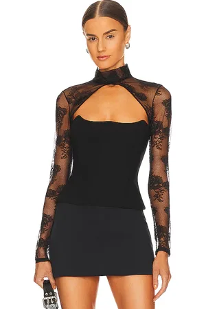 FLEUR DU MAL BOLEROJACKE BOUQUET LACE in . Size M, S, XS.
