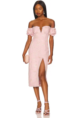 MAJORELLE MIDI-KLEID SOLANDIA in . Size XS.