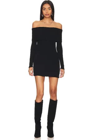 ENZA COSTA KLEID OFF-SHOULDER in . Size M, S, XS.
