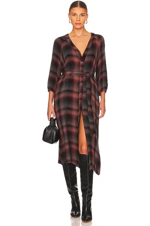 Bella Dahl MIDI-KLEID in . Size M, S, XS.