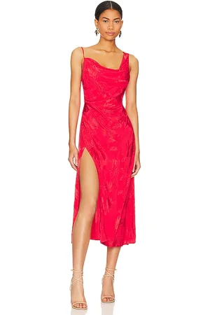 For Love & Lemons MIDI-KLEID ILANA in . Size XS.