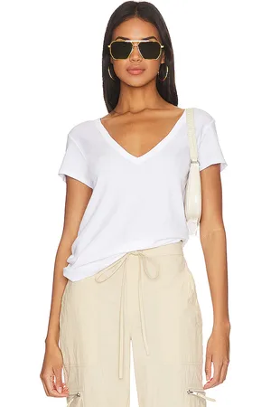 ENZA COSTA TOP MIT V-AUSSCHNITT PERFECT in . Size L, S, XL, XS.