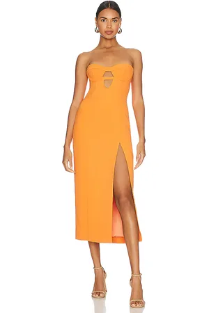 Bardot MIDI-KLEID BRISA in . Size 4, 6.