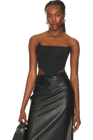 Bardot BUSTIER-OBERTEIL IN KORSETT-OPTIK PLATINUM in . Size 12, 2.