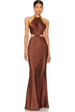 Misha RÜCKENFREIES MAXIKLEID EDEM in . Size M, XL, XXL.