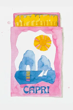 Furbish Studio DRUCK „CAPRI“ IN DER GRÖSSE 5X7″ (CA. 13X18CM) 5X7 CAPRI PRINT in .