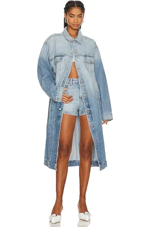 EB DENIM TRENCHCOAT WEBSTER in . Size M, S.