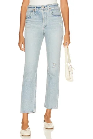 Citizens of Humanity STRAIGHT-JEANS MIT HOHEM BUND CHARLOTTE in . Size 33.