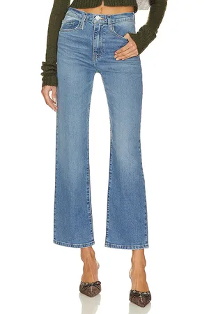 Frame GERADE GESCHNITTENE JEANS LE JANE ANKLE in . Size 30, 32.