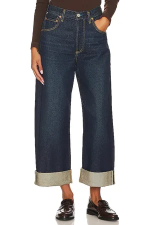 Citizens of Humanity HOSE MIT BAGGY-PASSFORM IN CROPPED-LÄNGE MIT SAUMUMSCHLAG AYLA in . Size 29.