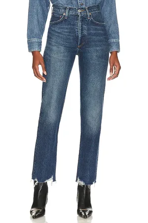 AGOLDE STRAIGHT-JEANS MIT HOHEM BUND 90S PINCH WAIST in . Size 24, 31, 32, 33, 34.