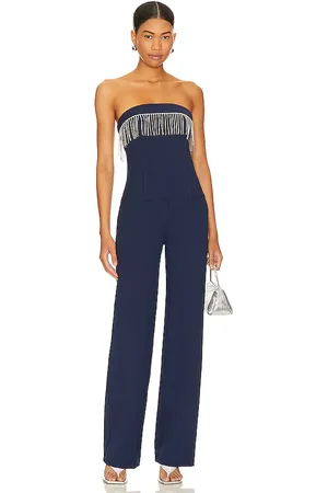 Camila Coelho JUMPSUIT INDIGO in . Size M, S, XL, XS.